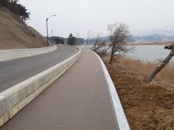 양양 군도4호 자전거도로 개설공사